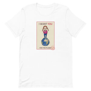 Climate change call to action - T-Shirt - Newsontshirt