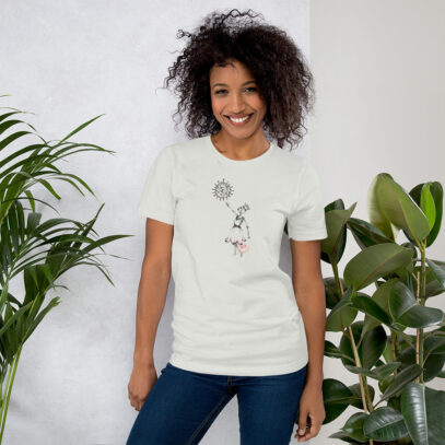 Covid-19 Effect - T-Shirt - silver - women - Newsontshirt