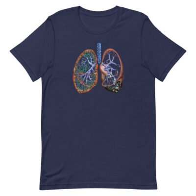 Pollution and Health - T-Shirt - navy - Newsontshirt