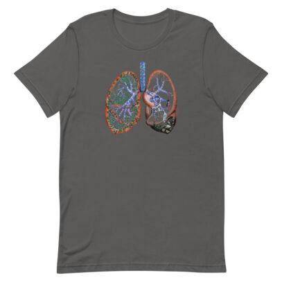 Pollution and Health - T-Shirt - asphalt - Newsontshirt