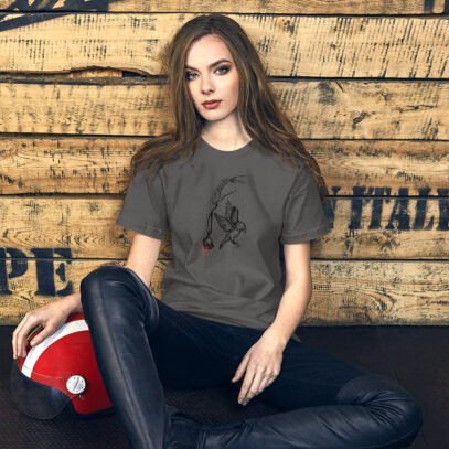 Earth Overshoot Day - T-Shirt - asphalt  - women1 - Newsontshirt