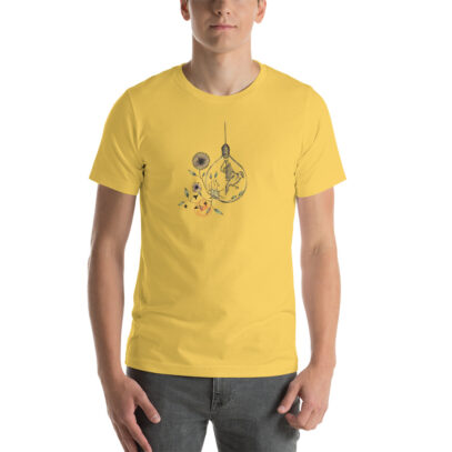 World Mental Health Day - T-Shirt - yellow - man -  Newsontshirt