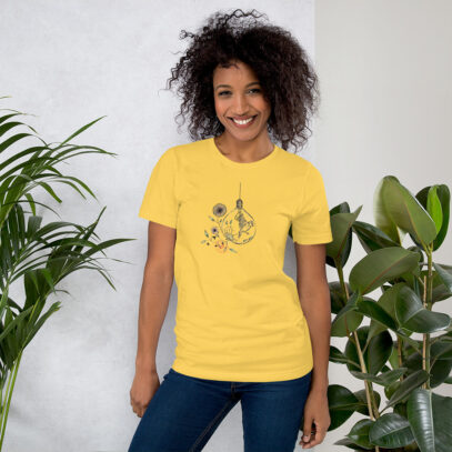 World Mental Health Day - T-Shirt - yellow - women2 -  Newsontshirt