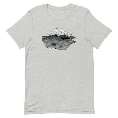 Ghost Nets - T-Shirt - Athletic Heather - Newsontshirt