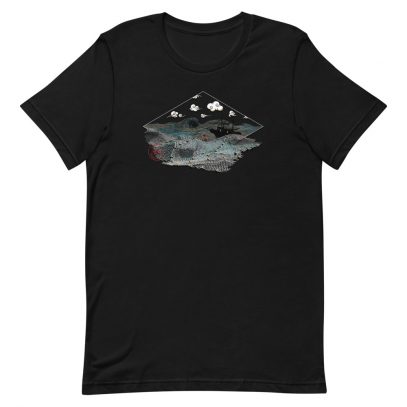 Ghost Nets - T-Shirt - Black - Newsontshirt