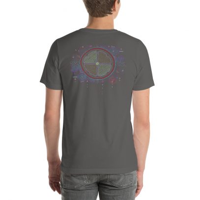 Ayahuasca - Back T-Shirt - asphalt -