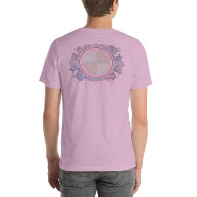 Ayahuasca - Back T-Shirt - prism -