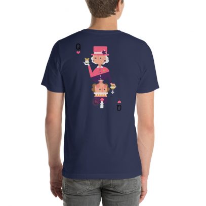 Queen of the Queens - Back T-Shirt - navy