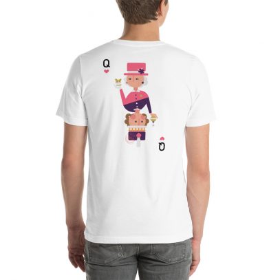 Queen of the Queens - Front T-Shirt - navy
