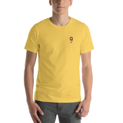 Queen of the Queens - Front T-Shirt - yellow