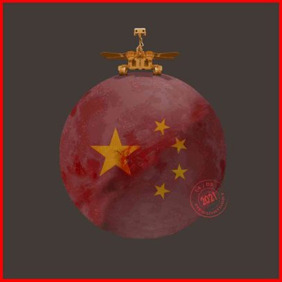 Zhurong-on-Mars-artwork-Newsontshirt