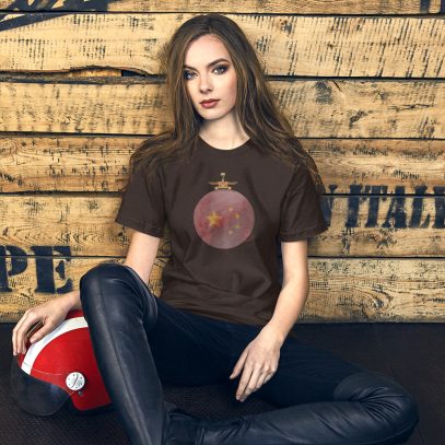 Zhurong-on-Mars - T-Shirt - Brown  -