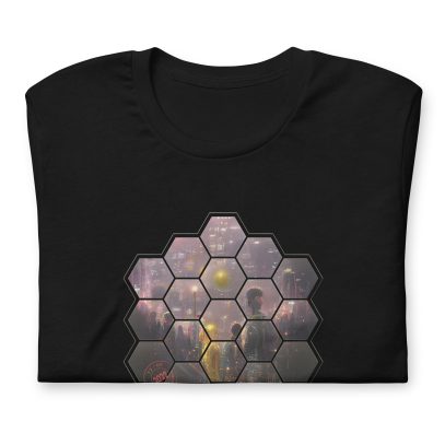 James-Webb-Space-Telescope - T-Shirt - Black -