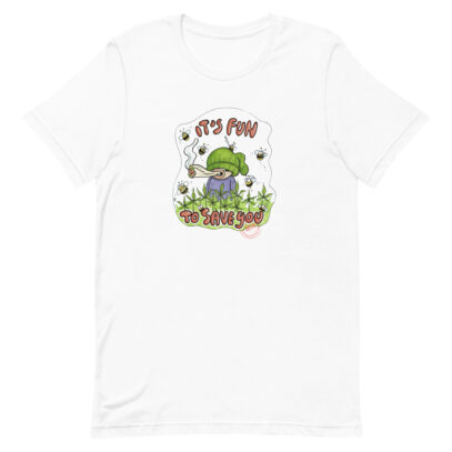 Hemp-cultivation-supports-bees-tshirt-white-Newsontshirt