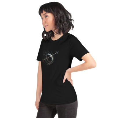 Civil Aviation Day T-Shirt -black-Newsontshirt