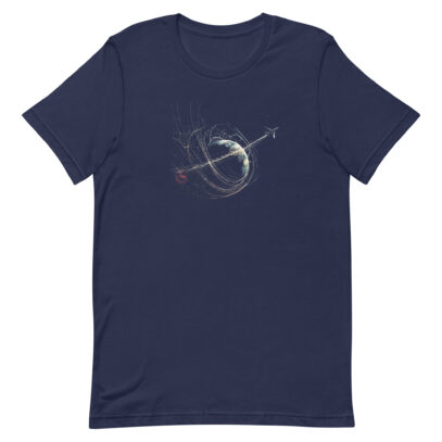 Civil Aviation Day T-Shirt -navy-Newsontshirt