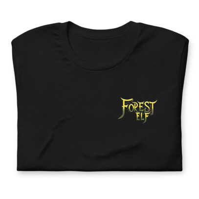 Forest ELF T-Shirt -Front-black-Newsontshirt