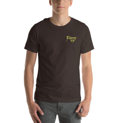 Forest ELF T-Shirt -Front-brown-Newsontshirt