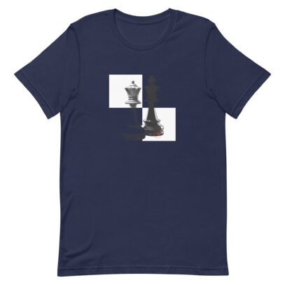 Chess Day T-Shirt -navy-Newsontshirt