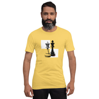 Chess Day T-Shirt -yellow-Newsontshirt
