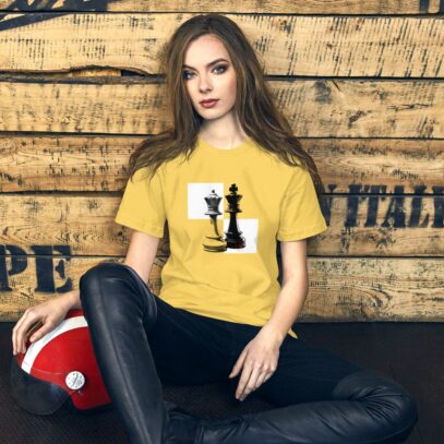 Chess Day T-Shirt -yellow-Newsontshirt