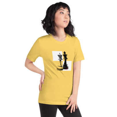 Chess Day T-Shirt -yellow-Newsontshirt