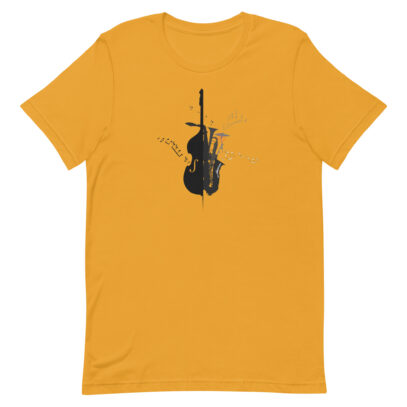 Jazz Day T-Shirt -Mustard-Newsontshirt