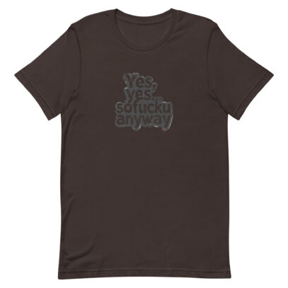 unisex-staple-t-shirt-brown-front-681b3296314bf.jpg